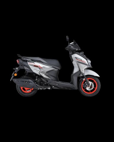 Yamaha RayZR 125 FI Street Rally Hybrid BS6 Street Rally Hybrid Premium Light Grey Vermillion