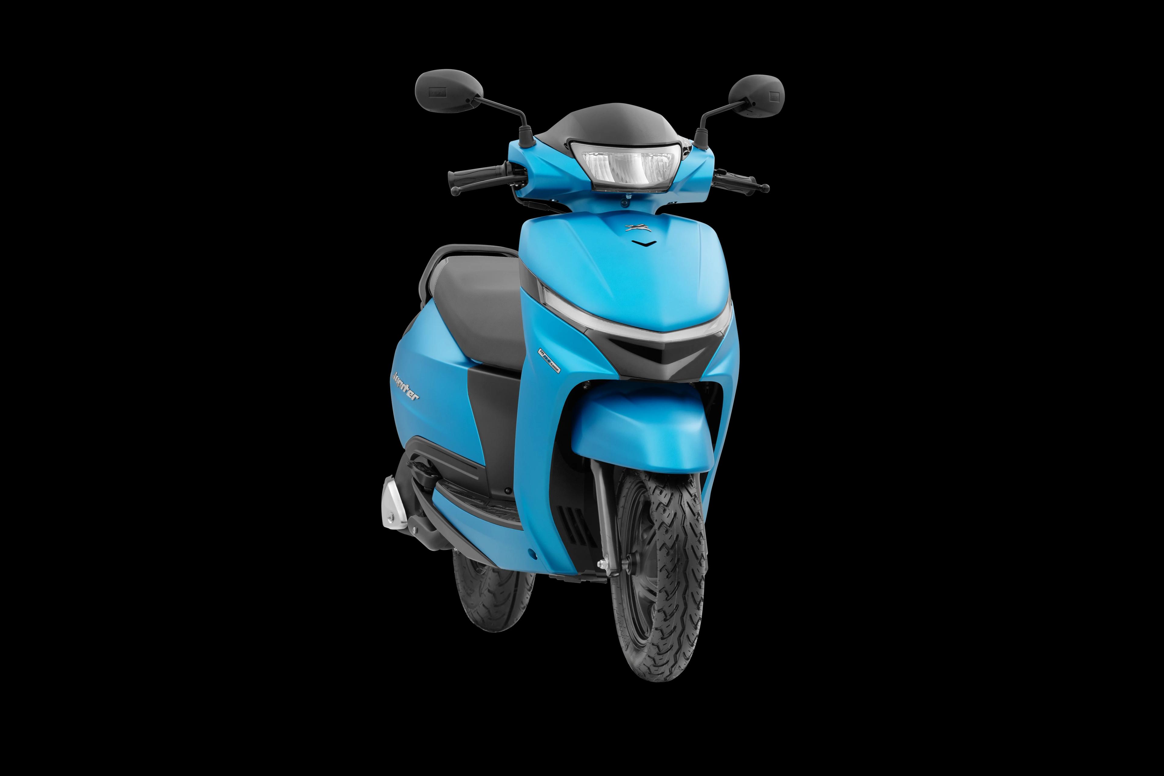TVS Jupiter Disc SXC Dawn Blue Matte-2