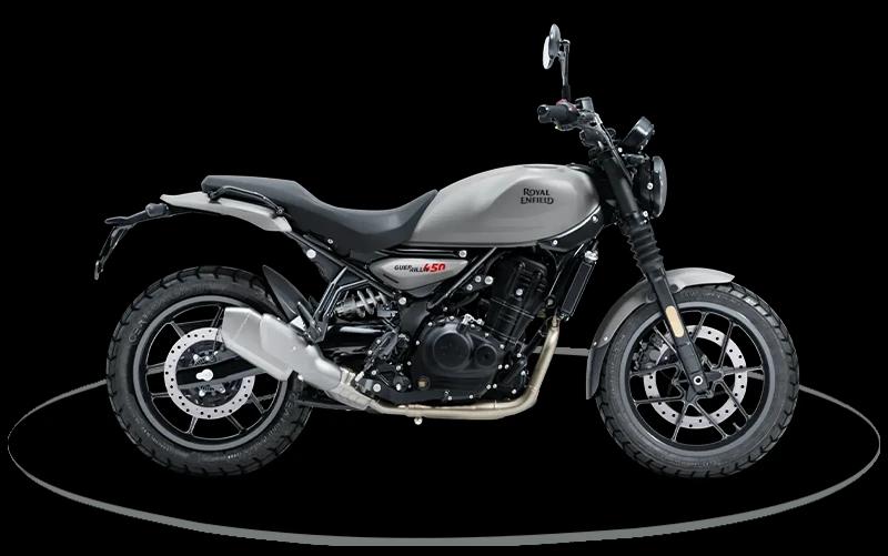 Royal Enfield Guerrilla 450 Analogue Smoke Silver