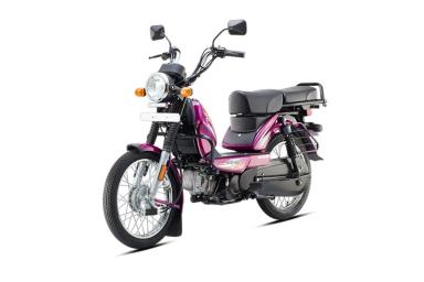 TVS XL100 Heavy Duty i-Touch Start Mineral Purple