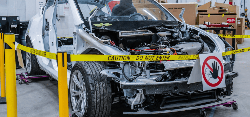 Are EVs Hard to Repair After a Crash?