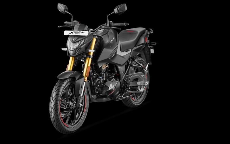 Hero Xtreme 160R 4V Dual Channel ABS Matte Slate Black-1