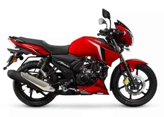 TVS Apache RTR 160 2V FI Racing Red