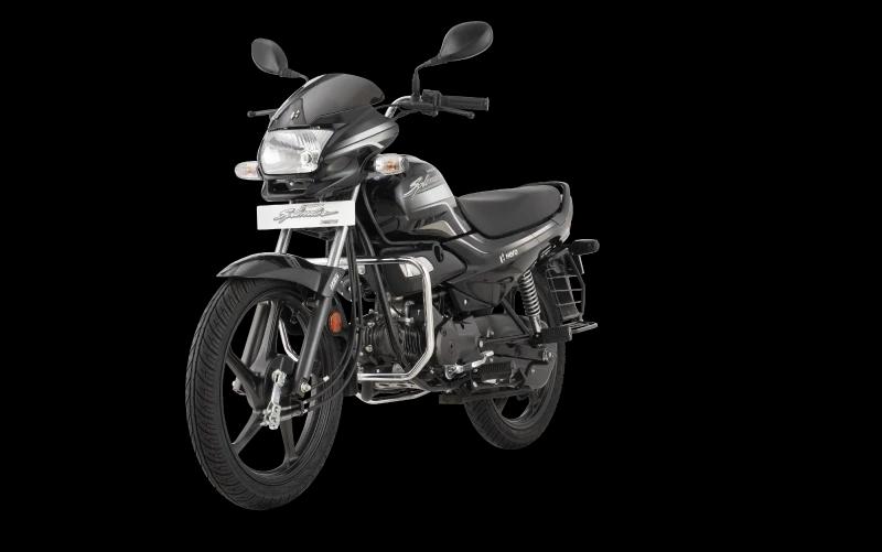 Hero Super Splendor BS4 Black with Grey-2