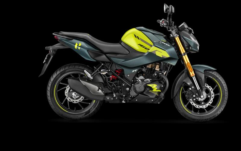 Hero Xtreme 160R 4V Dual Channel ABS Neon Shooting Star