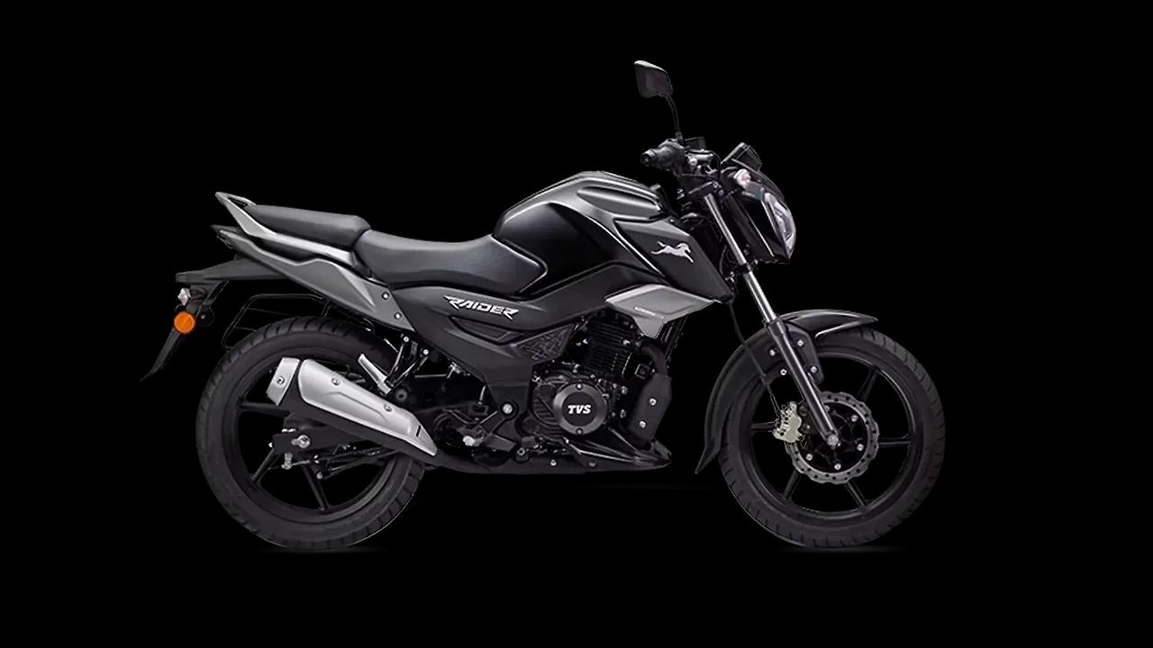 TVS Raider 125 Drum Wicked Black