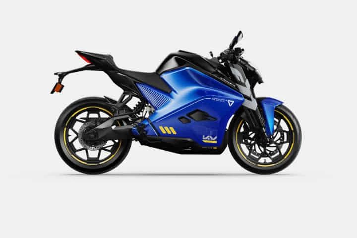 Ultraviolette F77 Mach 2 Base Lightning Blue