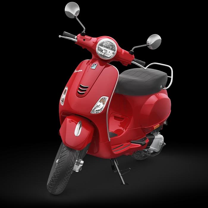 Vespa 125 OBD II Stage B BS6 Rosso Red