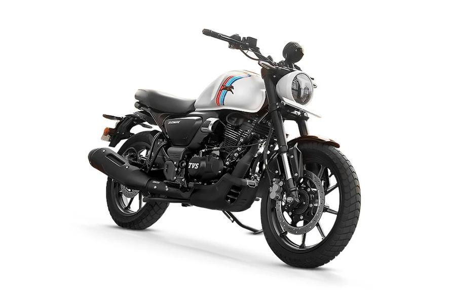 TVS Ronin Agonda Edition Pearl White