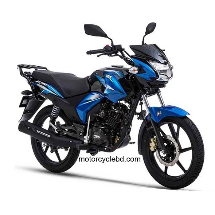 TVS Stryker 125 New Edition Blue Black-1