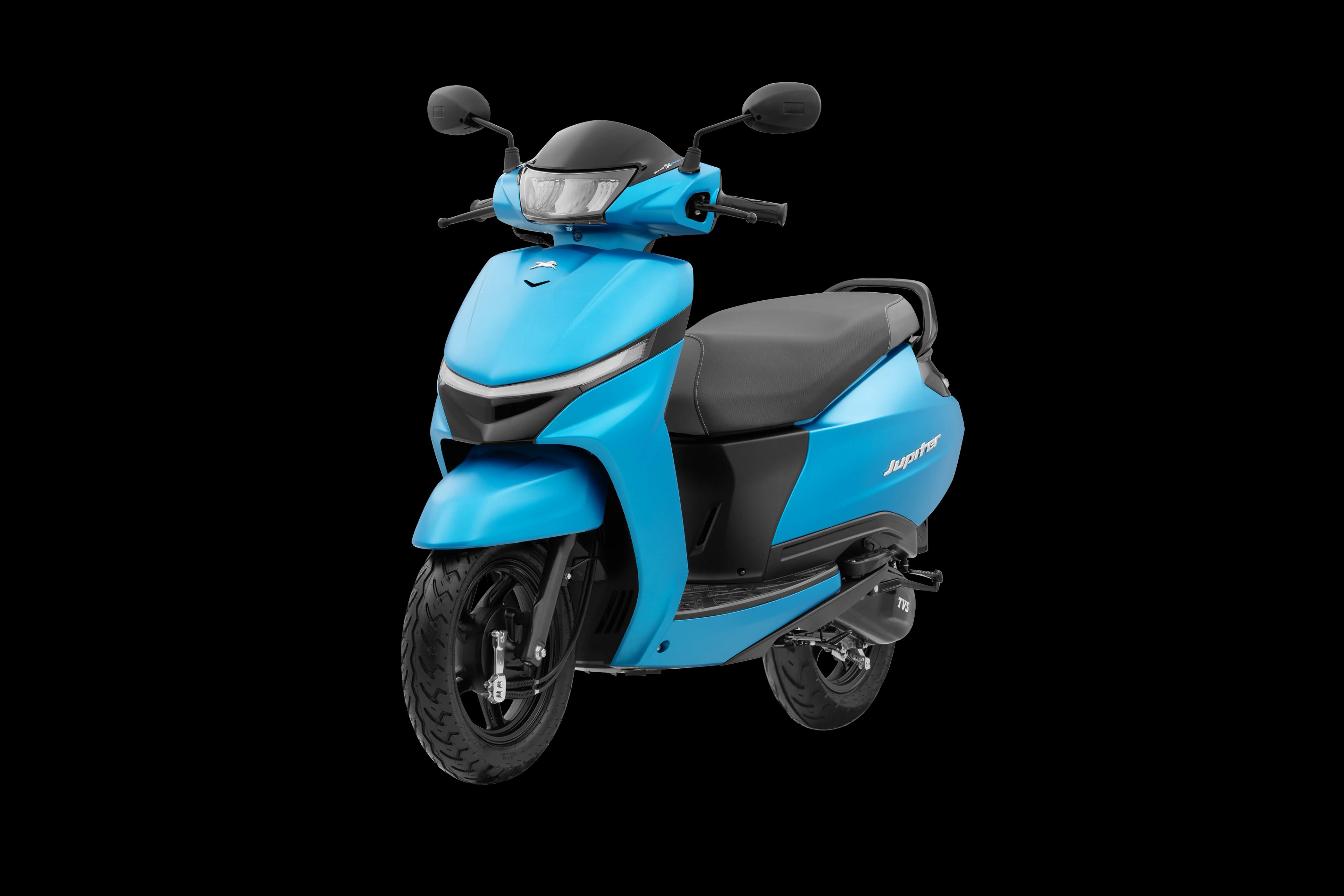 TVS Jupiter Disc SXC Dawn Blue Matte