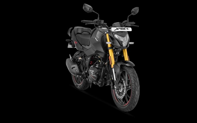 Hero Xtreme 160R 4V FI Matte Slate Black-2