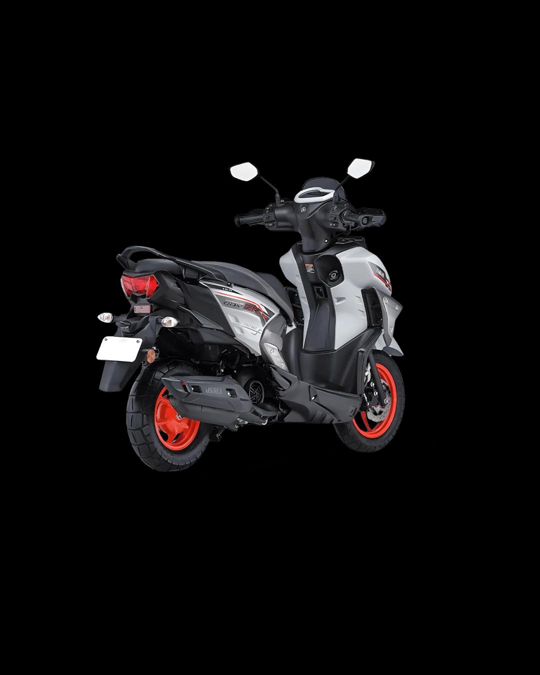 Yamaha RayZR 125 FI Street Rally Hybrid BS6 Street Rally Hybrid Premium Light Grey Vermillion-2