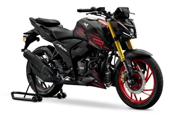 TVS Apache RTR 200 4V RTFI BS6 Gloss Black-3
