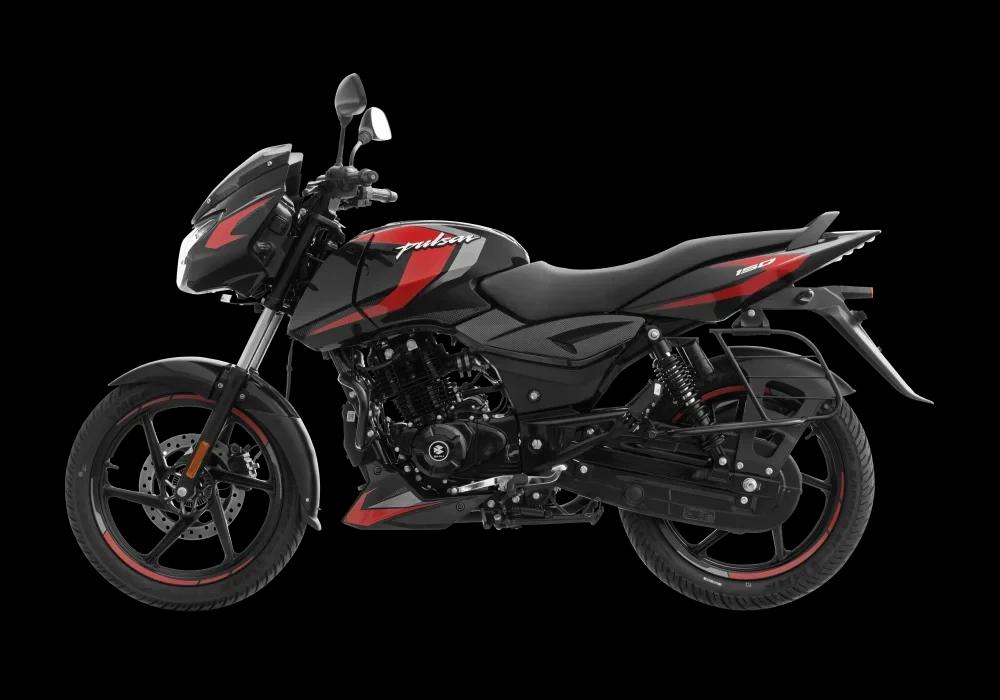Bajaj Pulsar 150 SD BS6 Metallic Black Red-3