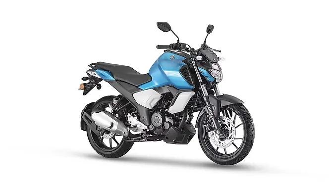 Yamaha FZ FI V3 BS6 Standard Matte Cyan-2