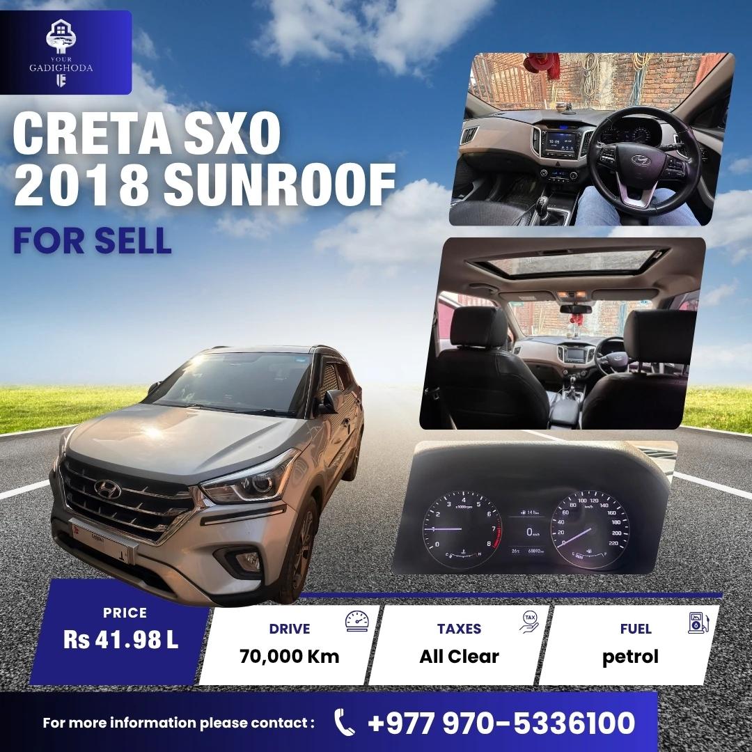 Hyundai Creta SX(O) 2018