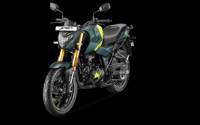 Hero Xtreme 160R 4V Dual Channel ABS Neon Shooting Star-1