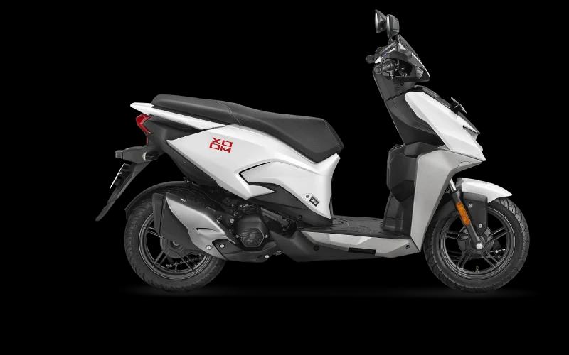 Hero Xoom 110 VX FI BS6 Pearl Silver White