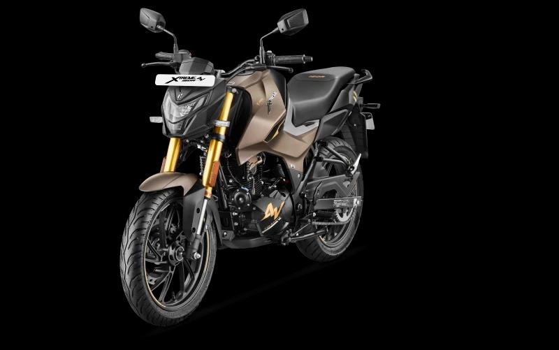 Hero Xtreme 160R 4V Dual Channel ABS Kevlar Brown-1