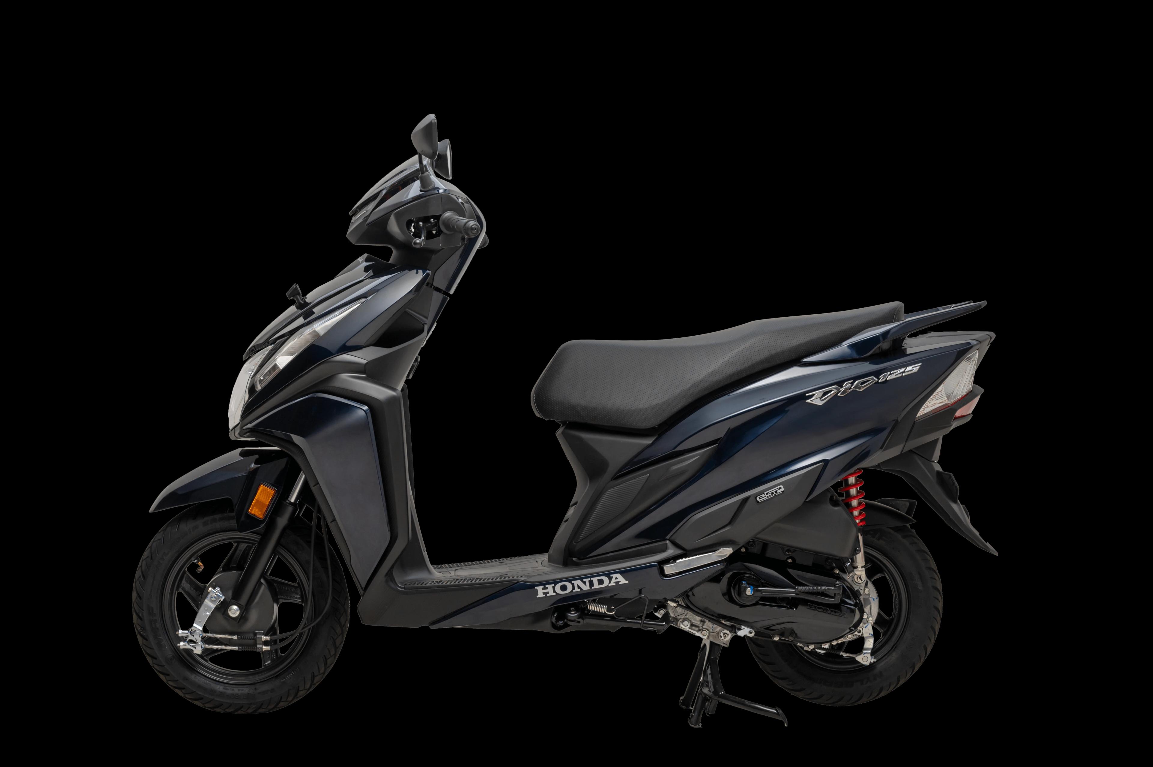 Honda Dio 125 DLX BS6 Pearl Siren Blue