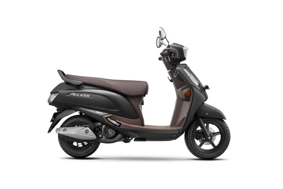 Suzuki Access 125 FI Metallic Mat Black-1