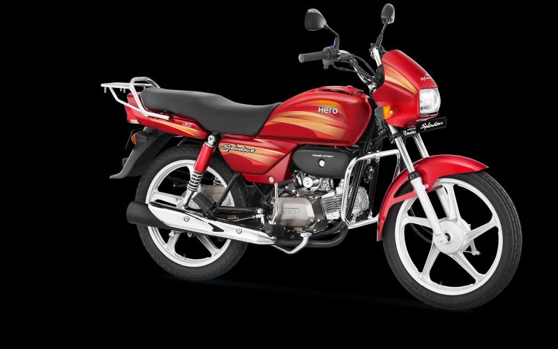 Hero Splendor Plus i3s BS4 Candy Red-2