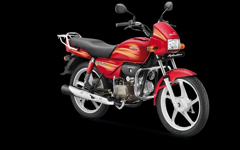 Hero Splendor Plus i3s BS4 Candy Red-3