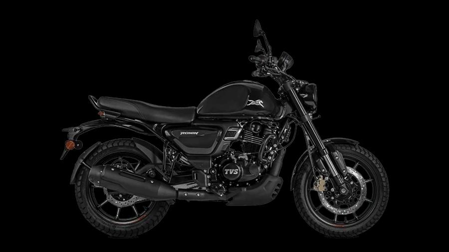 TVS Ronin Single Channel ABS Lightning Black