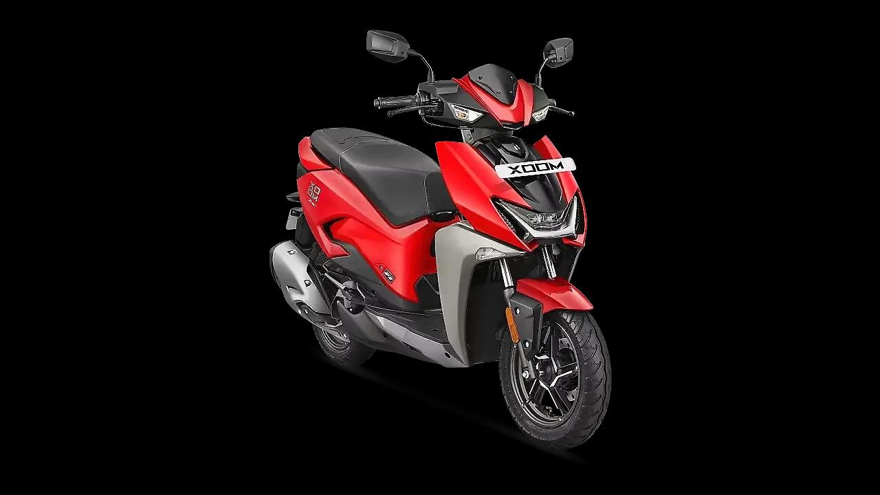 Hero Xoom 110 ZX FI BS6 Sports Red