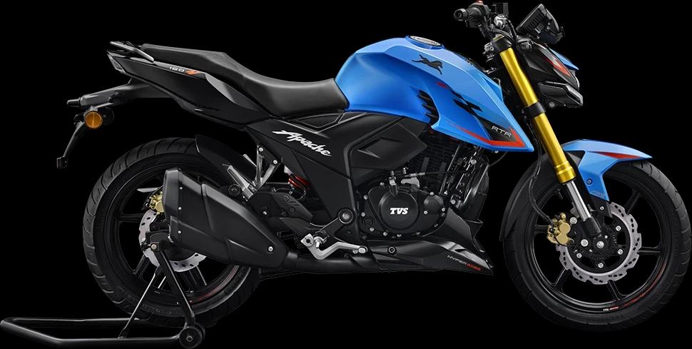 TVS Apache 160 4V USD Marine Blue