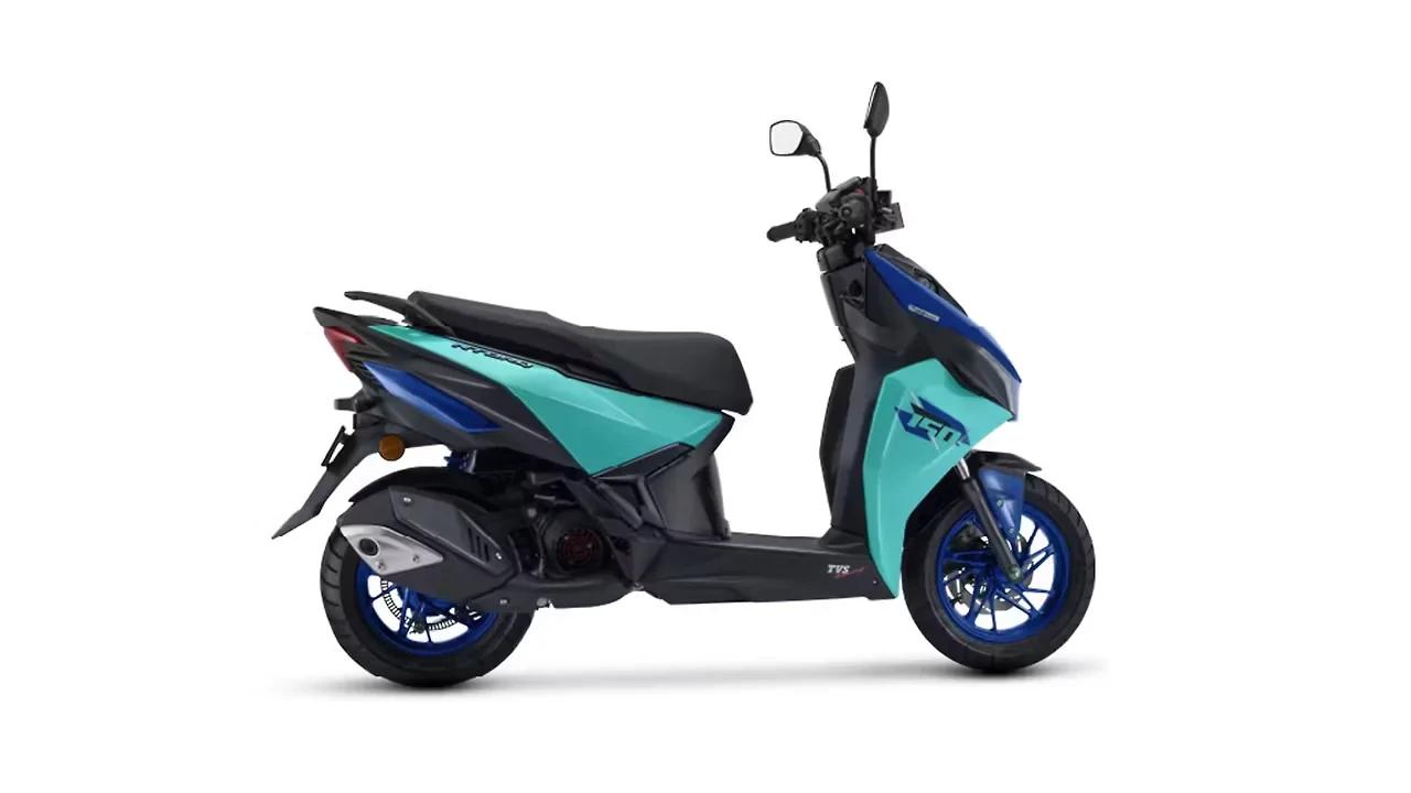 Ntorq 150 Turbo Blue-1