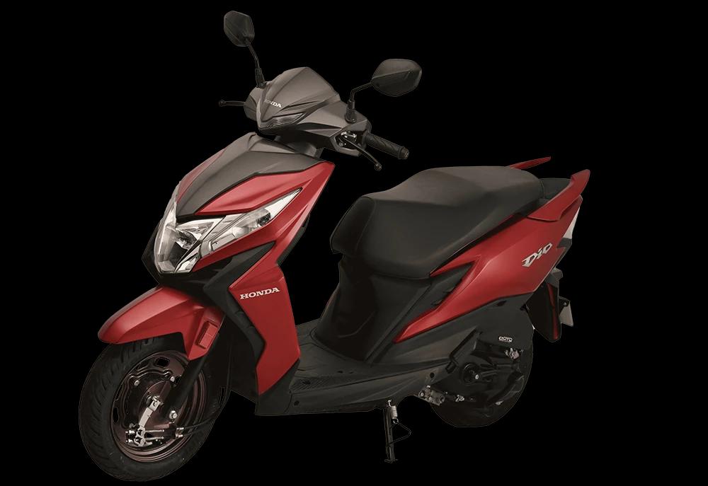 Honda Dio 110 BS6 STD Mat Sangria Red Metallic