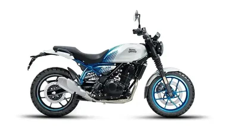 Royal Enfield Guerrilla 450 Flash Brava Blue-1