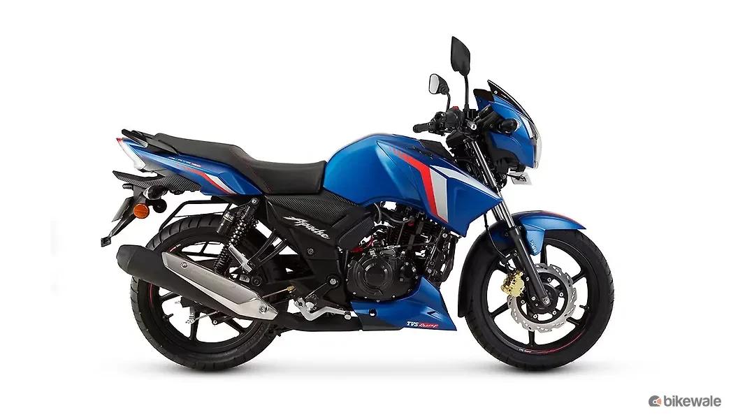 TVS Apache RTR 160 2V Refresh Matte Blue
