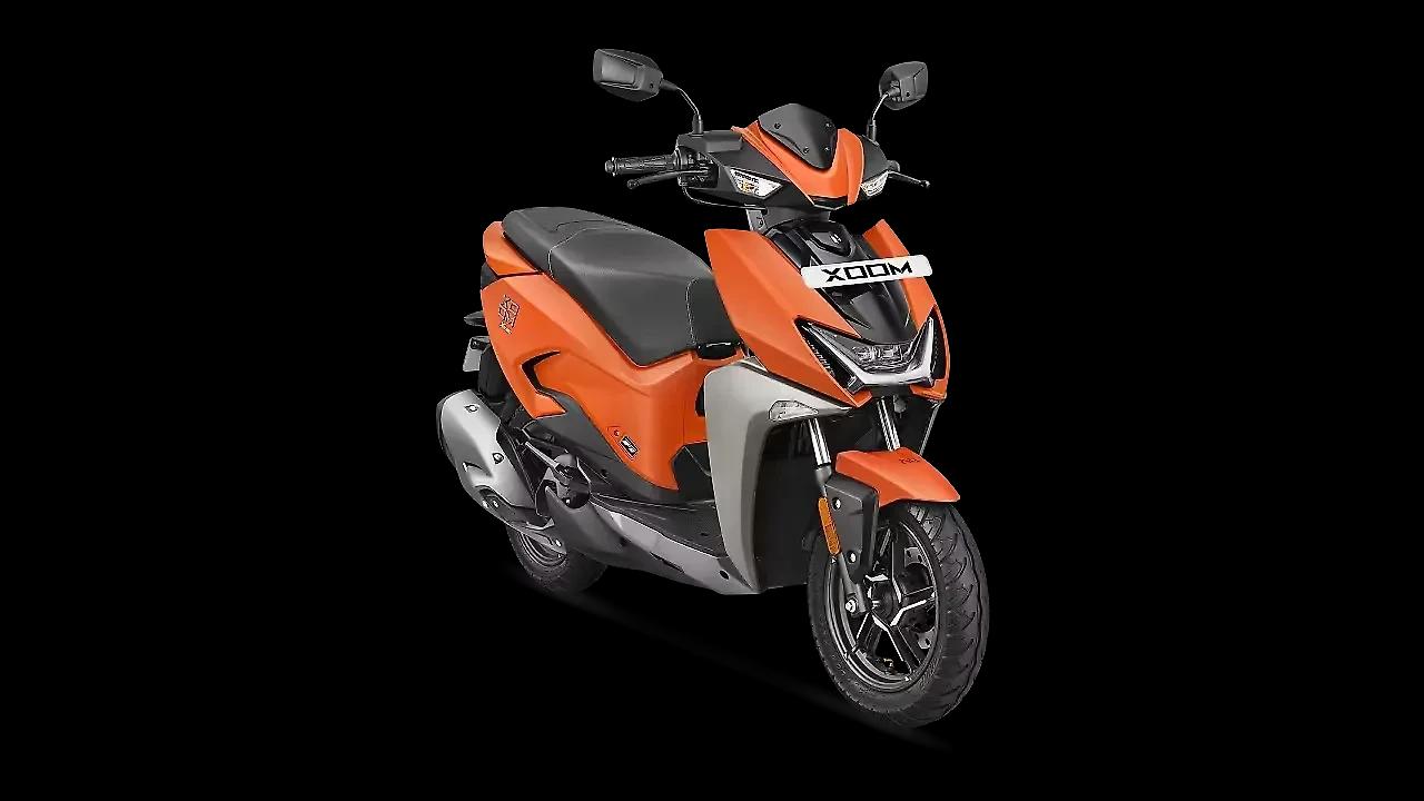 Hero Xoom 110 ZX FI BS6 Matte Abrax Orange
