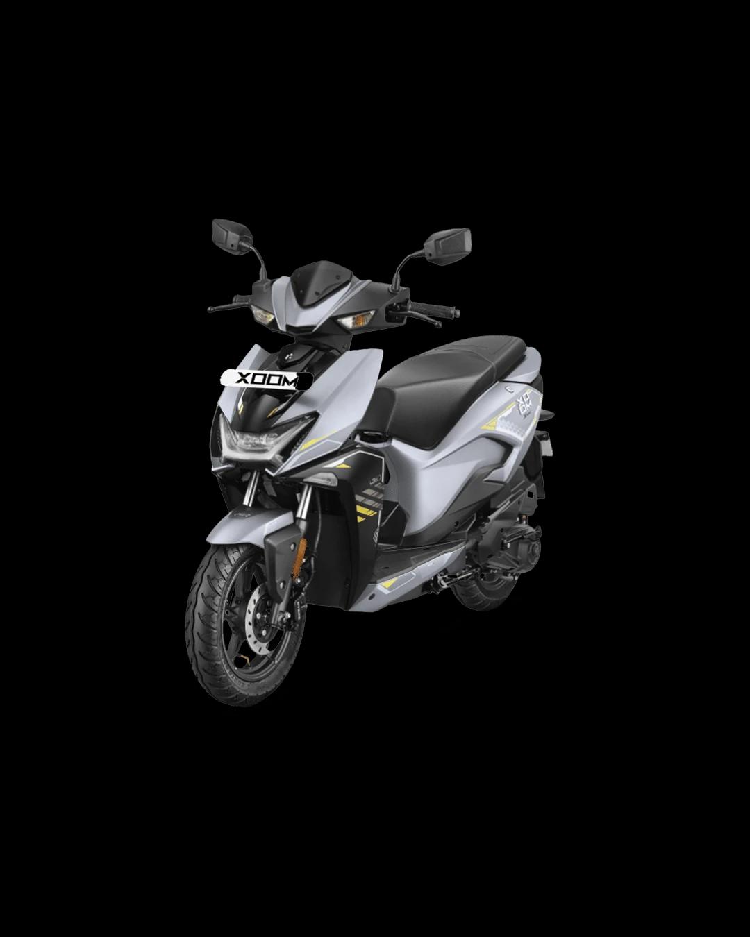 Hero Xoom 110 Combat Edition Matt Shadow Grey-2