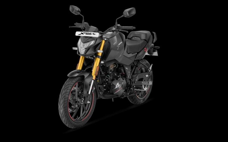 Hero Xtreme 160R 4V FI Matte Slate Black-3