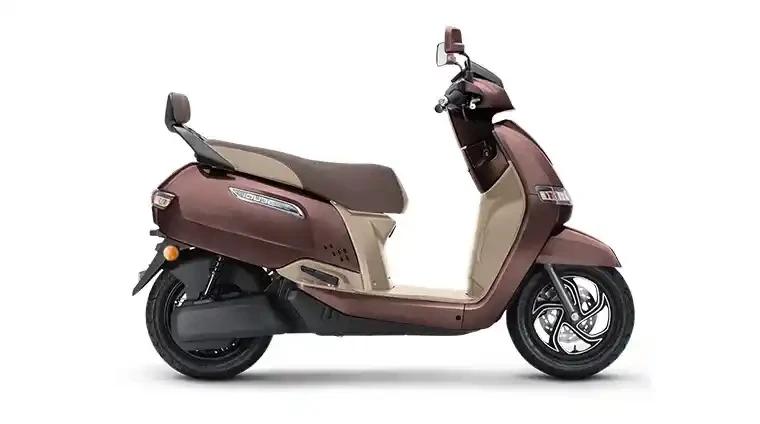 TVS iQube 3.0 Copper Brown Beige-1