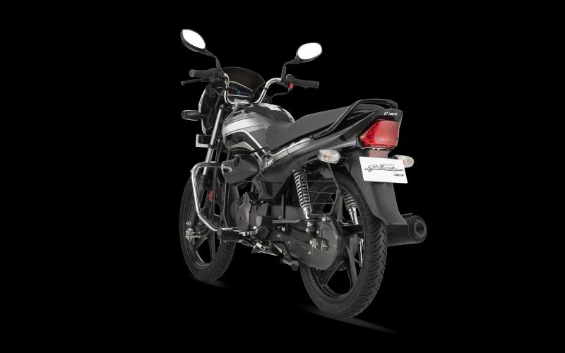 Hero Super Splendor BS4 Black with Grey-3
