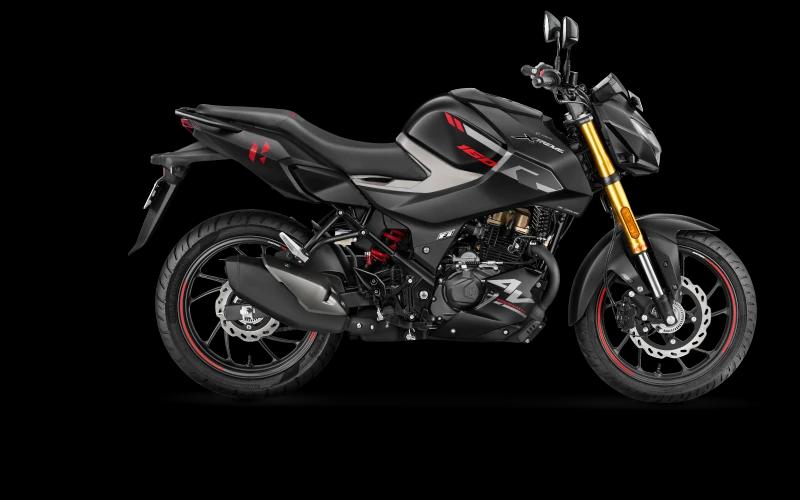 Hero Xtreme 160R 4V Dual Channel ABS Matte Slate Black