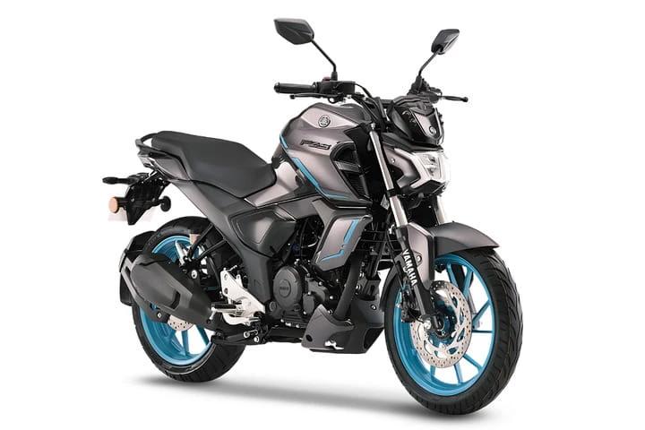 Yamaha FZ-S FI Hybrid Cyan Metallic Grey