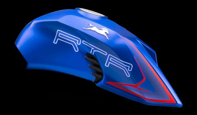 TVS Apache RTR 200 4V RTFI BS6 Matte Blue-1