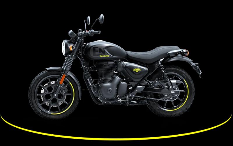 Royal Enfield Hunter 350 Metro Graphite Grey-3