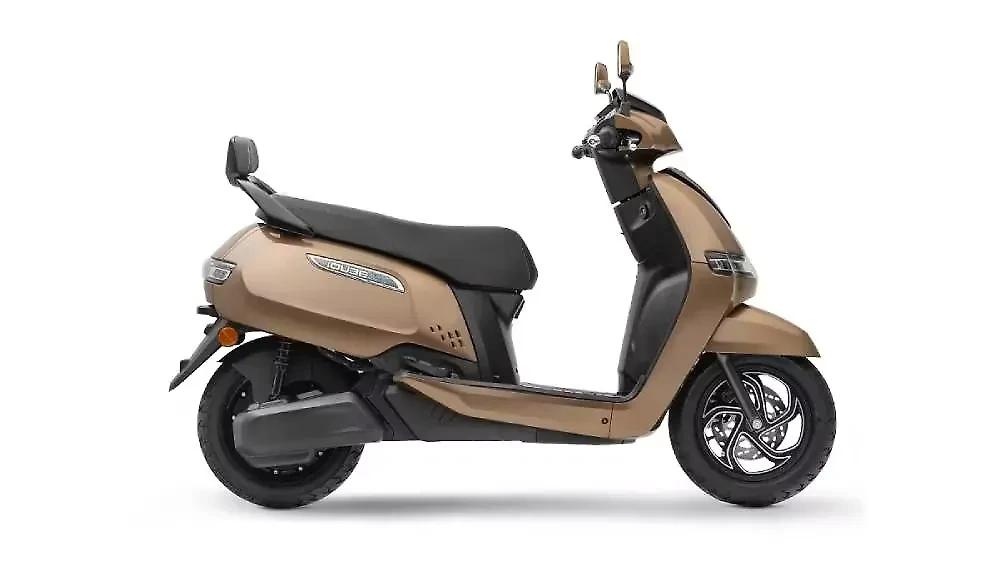 TVS iQube 2.2 kWh Walnut Brown-2