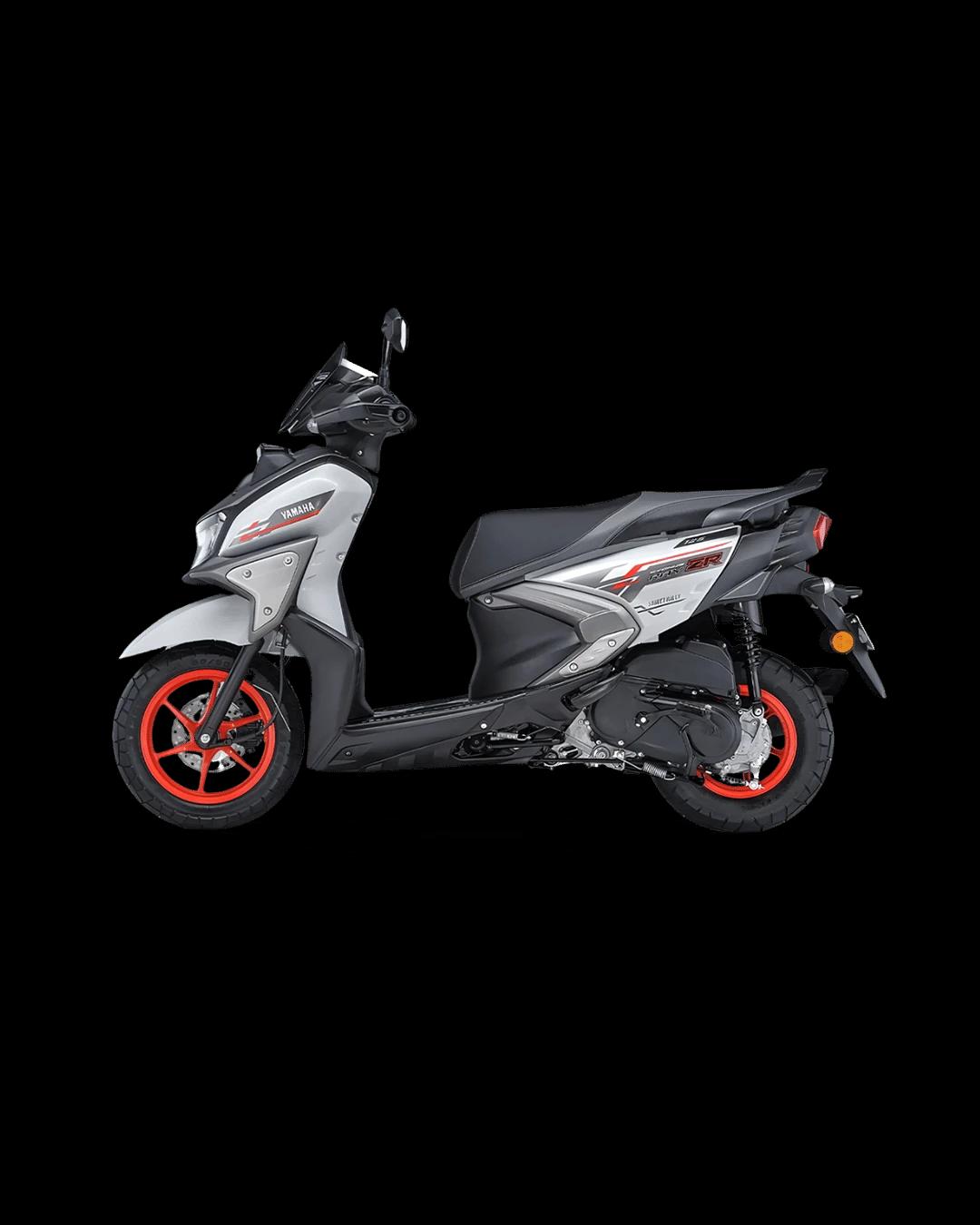 Yamaha RayZR 125 FI Street Rally Hybrid BS6 Street Rally Hybrid Premium Light Grey Vermillion-3