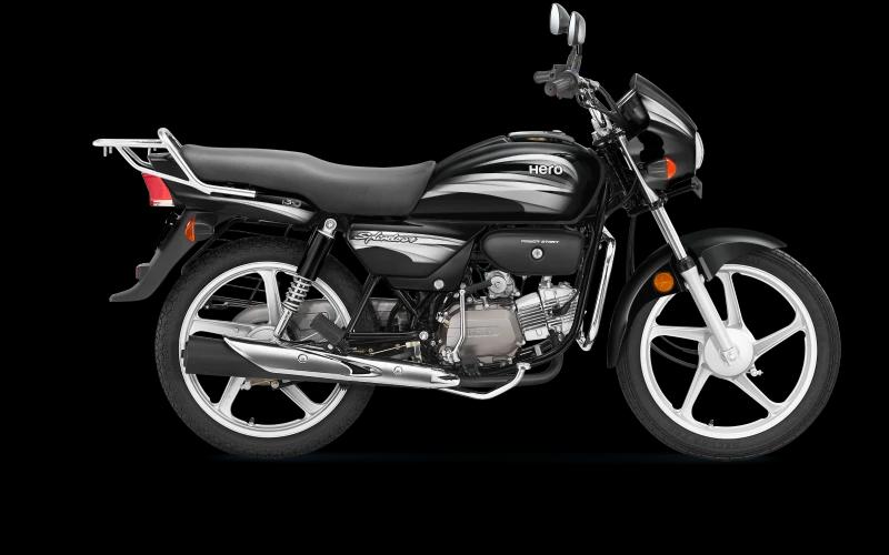Hero Splendor Plus i3s BS4 Black Grey