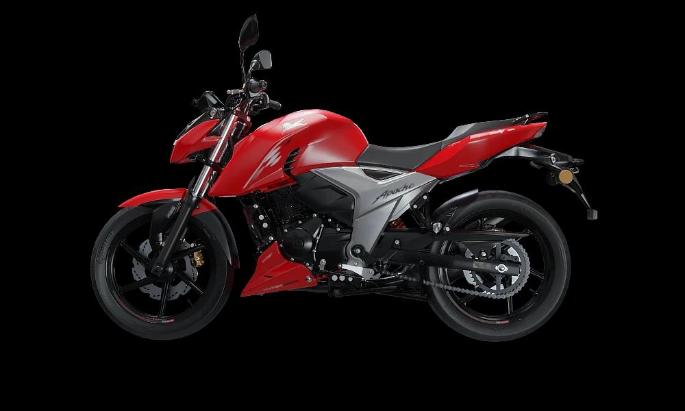 TVS Apache RTR 160 4V Refresh FD Racing Red