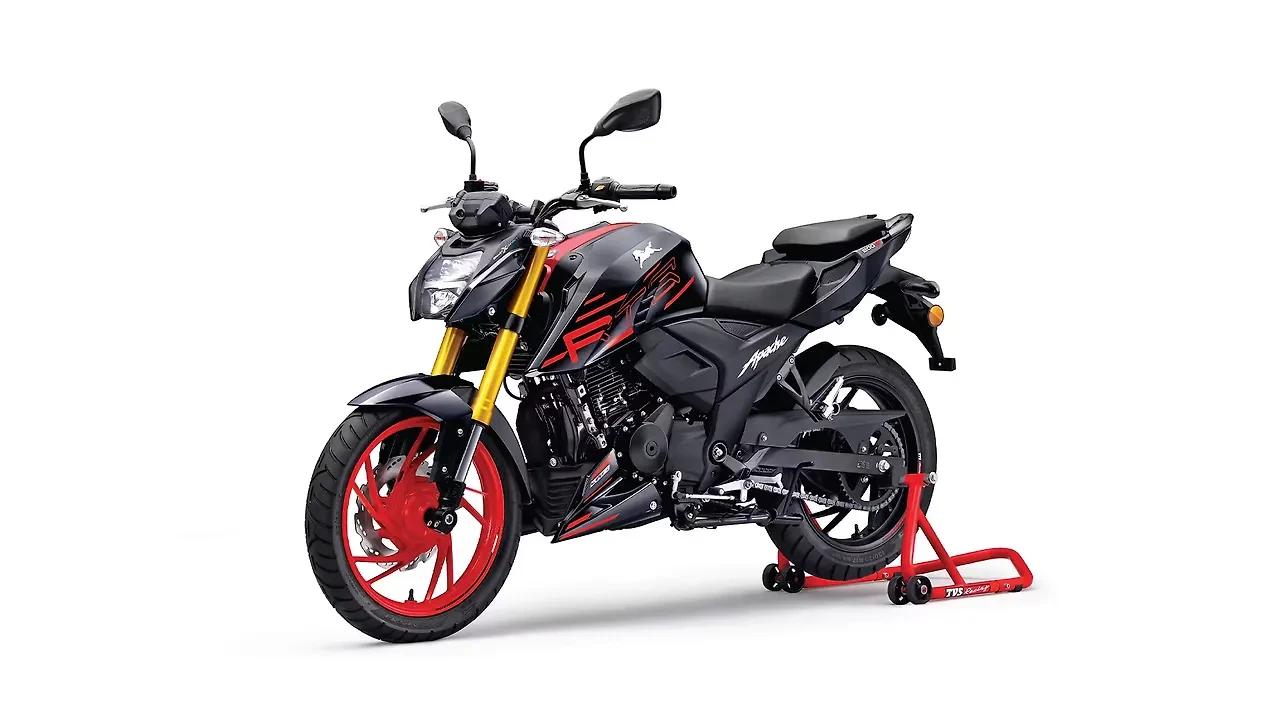 TVS Apache RTR 200 4V RTFI BS6 Gloss Black-2