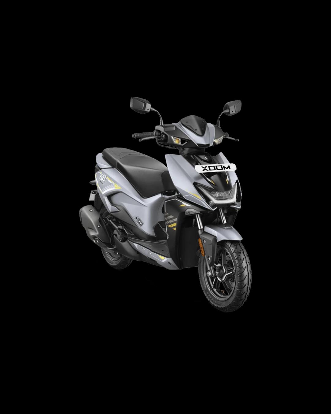 Hero Xoom 110 Combat Edition Matt Shadow Grey